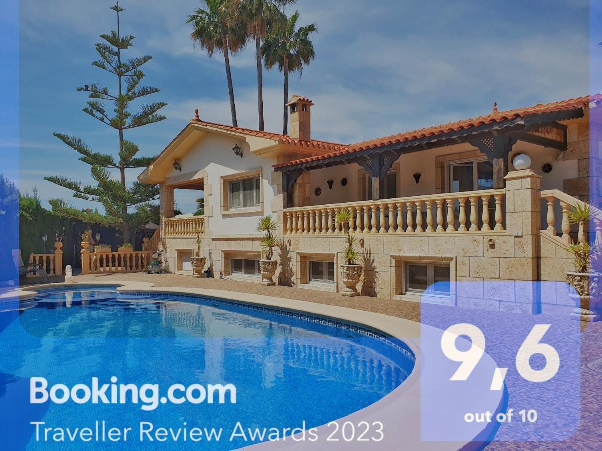Villa Tres Palmeras En Alfaz Del Pi , Albir, Benidorm L'Alfas del Pi Exterior foto
